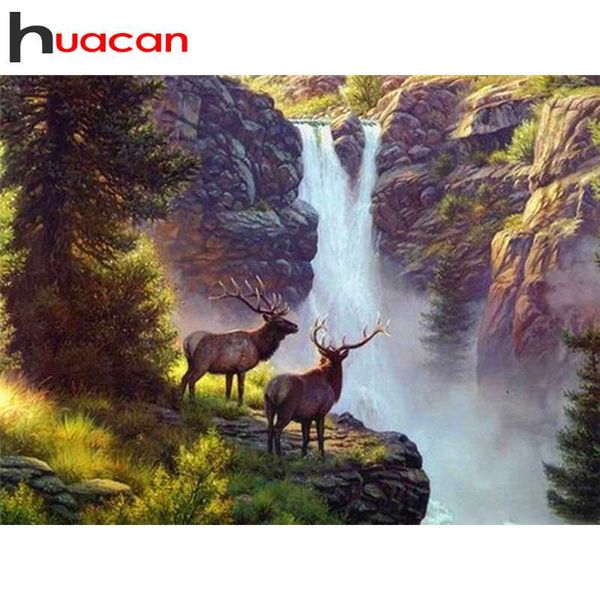 diamond painting huacan 5d diy animal deer full square/round embroidery waterfall mosaic home decor
diamond painting huacan 5d diy animal deer full square/round embroidery waterfall mosaic home decor