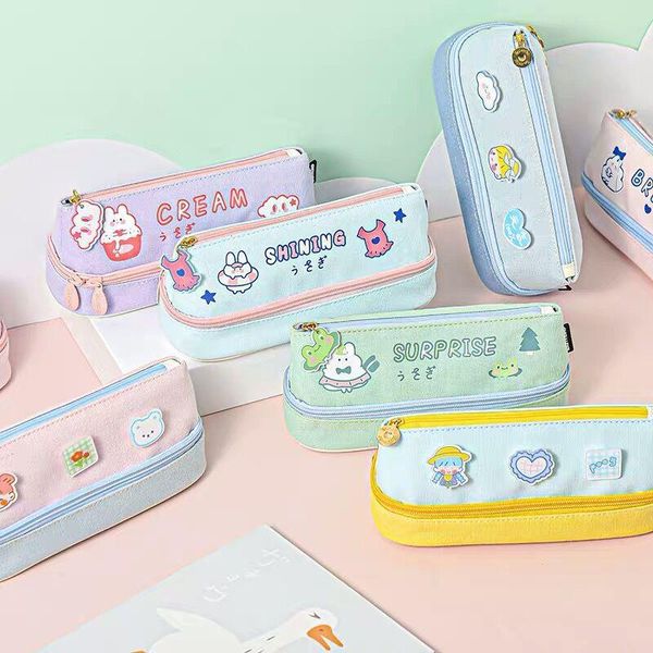 pencil bags minkys arrival multi-layer kawaii case large capacity bag pouch storage gift school stationery
pencil bags minkys arrival multi-layer kawaii case large capacity bag pouch storage gift school stationery