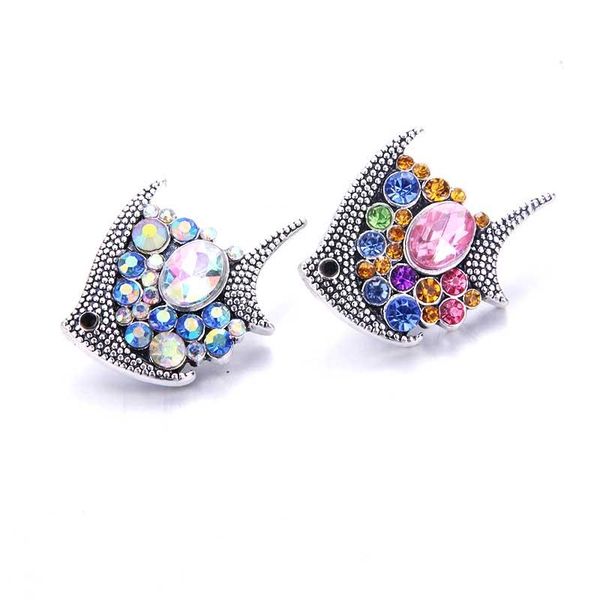 charm bracelets 10pcs/lot snap jewelry cute fish button metal fit 18mm bracelet leather diy ginger 9109, Golden;silver
charm bracelets 10pcs/lot snap jewelry cute fish button metal fit 18mm bracelet leather diy ginger 9109, Golden;silver