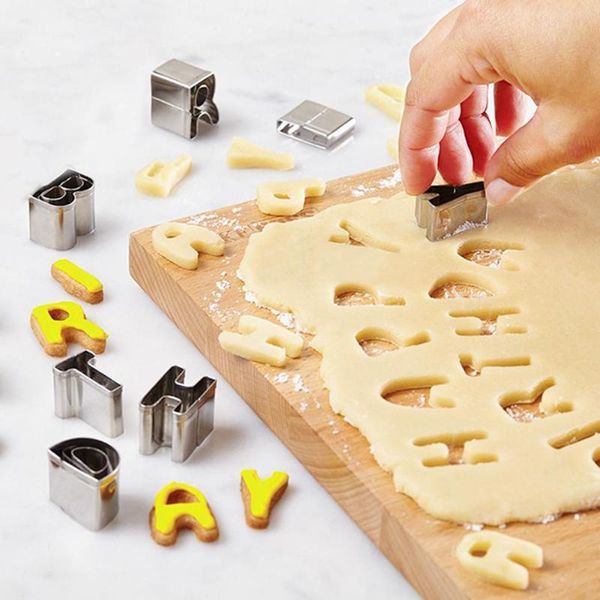 baking moulds 26pcs alphabet letters biscuit cookie fondant cake mold cutter mould tool
baking moulds 26pcs alphabet letters biscuit cookie fondant cake mold cutter mould tool