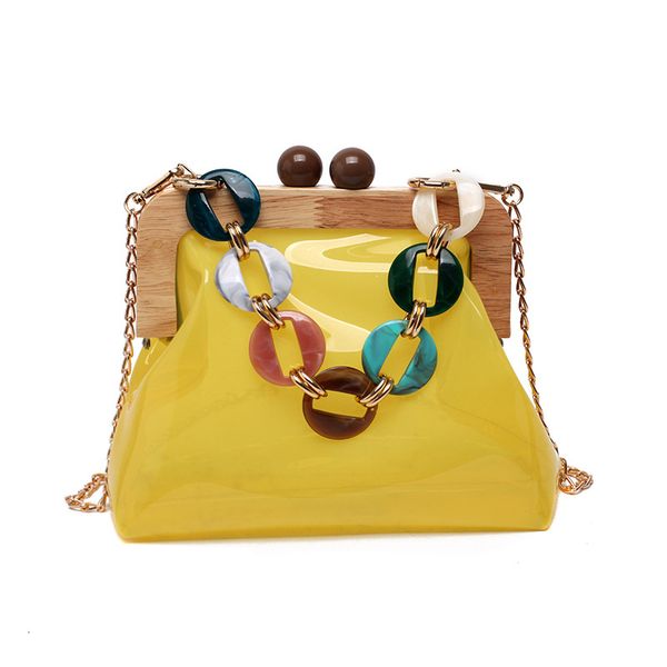 handbag summer transparent jelly small bag women's 2021 popular fashion messenger versatile chain clip, Black;red
handbag summer transparent jelly small bag women's 2021 popular fashion messenger versatile chain clip, Black;red