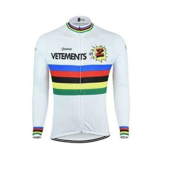 2021 fleece thermal cycling long sleeve jersey brand new team z vetements b3045, Black
2021 fleece thermal cycling long sleeve jersey brand new team z vetements b3045, Black