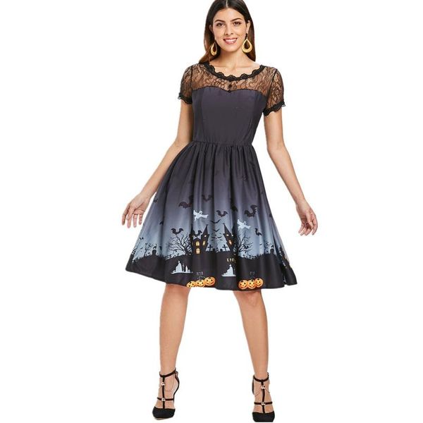 casual dresses women short sleeve mesh hollow gown elegant ladies clothes halloween retro vintage dress a line slim vestido de mujer, Black;gray
casual dresses women short sleeve mesh hollow gown elegant ladies clothes halloween retro vintage dress a line slim vestido de mujer, Black;gray
