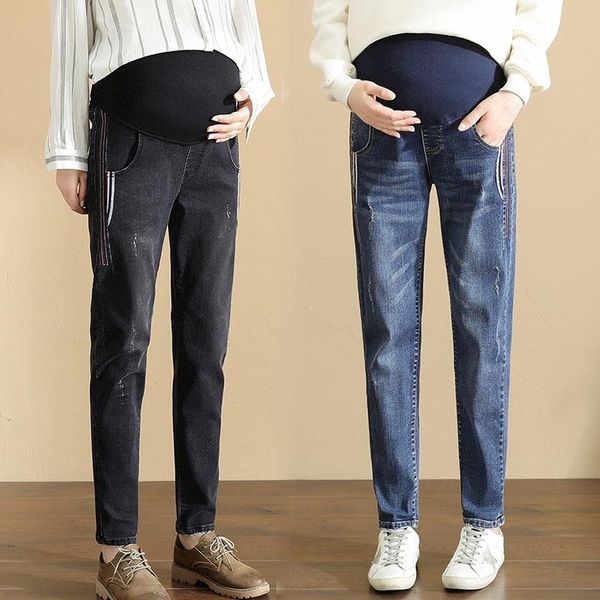 pregnancy pants spring 2021 denim trousers woman pregnant jeans maternity fall clothes plus size l-5xl bottoms, White
pregnancy pants spring 2021 denim trousers woman pregnant jeans maternity fall clothes plus size l-5xl bottoms, White
