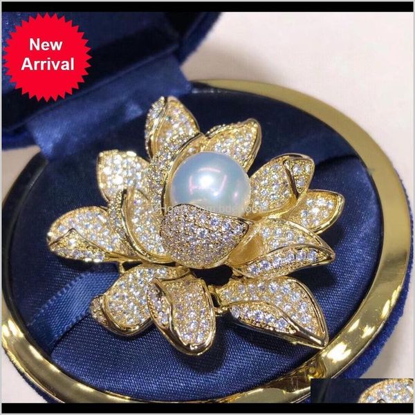 charm earrings drop delivery 2021 d925 jewelry gold filled 11-12mm nature fresh water white pearl brooch for women fine presents emshy, Golden
charm earrings drop delivery 2021 d925 jewelry gold filled 11-12mm nature fresh water white pearl brooch for women fine presents emshy, Golden