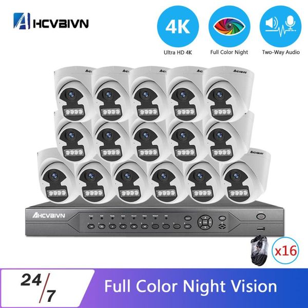 h.265+ 16ch 4k hd 5mp security camera nvr kit outdoor waterproof color night vision ip poe cctv video surveillance system wireless kits
h.265+ 16ch 4k hd 5mp security camera nvr kit outdoor waterproof color night vision ip poe cctv video surveillance system wireless kits