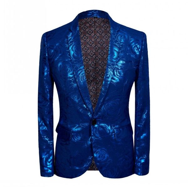 men's suits & blazers blue floral sapphire gold man's jacket 2021 phase party capine blazer, White;black
men's suits & blazers blue floral sapphire gold man's jacket 2021 phase party capine blazer, White;black