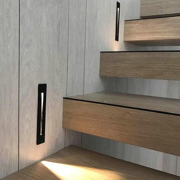 2pcs 3w recessed led stair light ac85-265v indoor outdoor corner wall lights stairs step stairway hallway staircase lamp lamps
2pcs 3w recessed led stair light ac85-265v indoor outdoor corner wall lights stairs step stairway hallway staircase lamp lamps