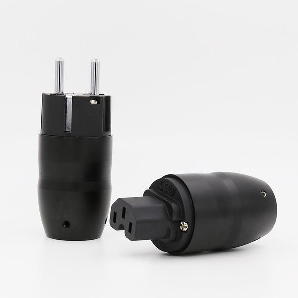 smart power plugs black aluminium rhodium plated schuko plug connector hifi iec female
smart power plugs black aluminium rhodium plated schuko plug connector hifi iec female