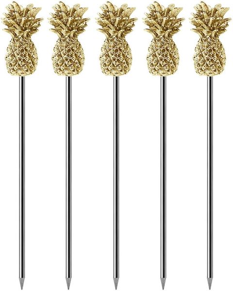 forks stainless steel cocktail picks pineapple martini sticks for drinks,bloody mary skewers,cocktail, set of 7 pcs
forks stainless steel cocktail picks pineapple martini sticks for drinks,bloody mary skewers,cocktail, set of 7 pcs