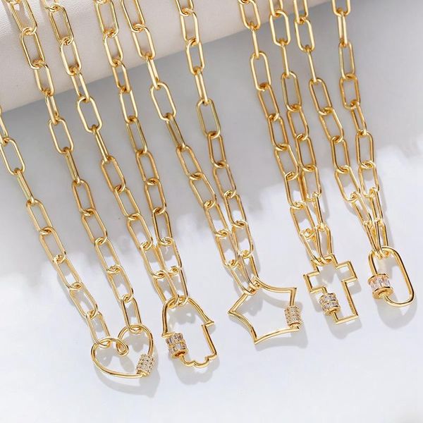 pendant necklaces classic gold chunky chain necklace for women cuban thick spiral clasps oval carabiner diy jewelry gifts, Silver
pendant necklaces classic gold chunky chain necklace for women cuban thick spiral clasps oval carabiner diy jewelry gifts, Silver