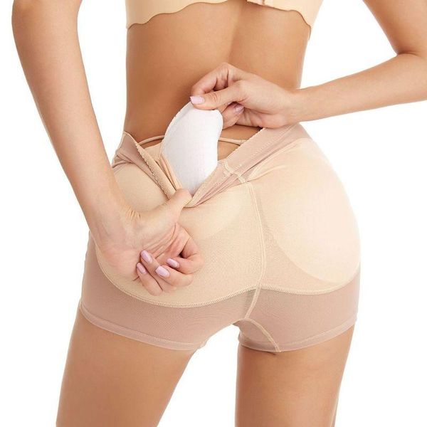 gym clothing full buttocks sponge fake bupad women hip pad shaping seamless boxer shorts underwear, White;black
gym clothing full buttocks sponge fake bupad women hip pad shaping seamless boxer shorts underwear, White;black