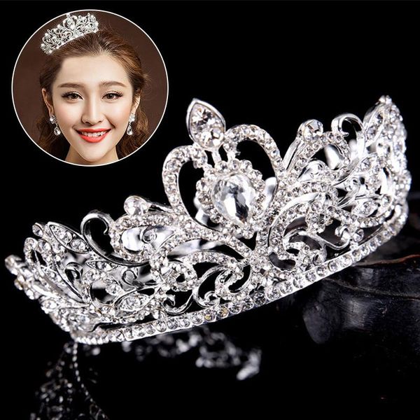 hair clips & barrettes fashion wedding accessories rhinestone haedbands bride crystal crown headdress tiara floral elegant bridal jewelry, Golden;silver
hair clips & barrettes fashion wedding accessories rhinestone haedbands bride crystal crown headdress tiara floral elegant bridal jewelry, Golden;silver