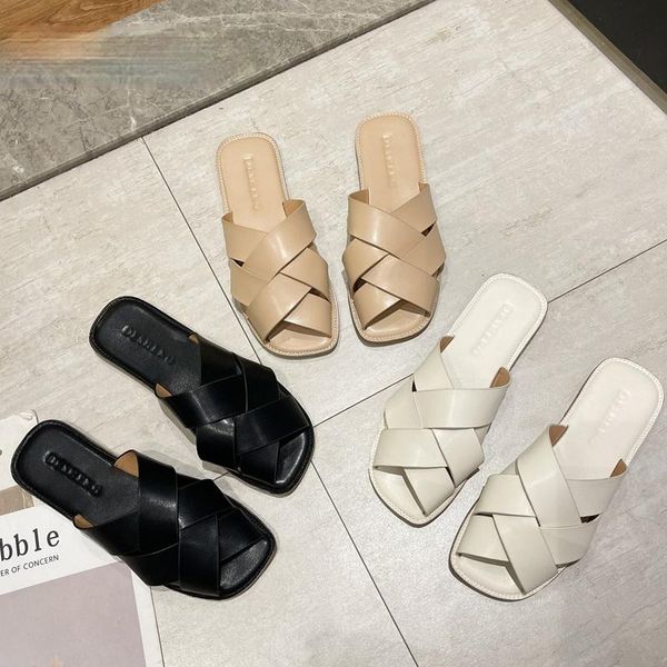 slippers women's flip flops leather women fashion summer sandals shoes ladies outdoor slides female flat beach, Black
slippers women's flip flops leather women fashion summer sandals shoes ladies outdoor slides female flat beach, Black