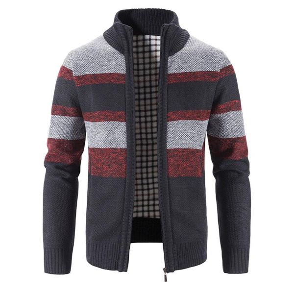 men's sweaters men block lapel collar warm cardigan knit jacket coat winter loose zipper overcoat fashion male thick casual sports g3, White;black
men's sweaters men block lapel collar warm cardigan knit jacket coat winter loose zipper overcoat fashion male thick casual sports g3, White;black