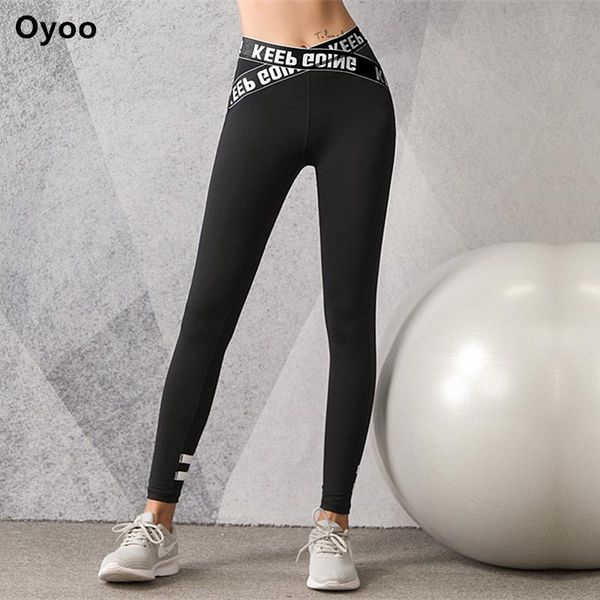 yoga outfits oyoo letter print jogging training pants women mid-waist pants compression sport leggings gym clothing fitness tights, White;red
yoga outfits oyoo letter print jogging training pants women mid-waist pants compression sport leggings gym clothing fitness tights, White;red