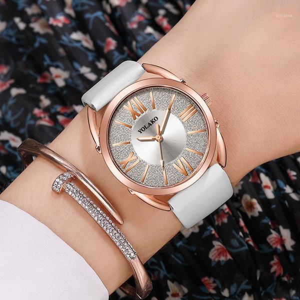 women leather watches ladies fashion elegant dress watch analog female casual rose dial wristwatch relogio feminino clock wristwatches, Slivery;brown
women leather watches ladies fashion elegant dress watch analog female casual rose dial wristwatch relogio feminino clock wristwatches, Slivery;brown