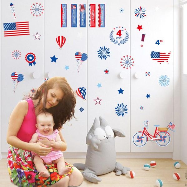independence day wall stickers decals stars stripes decor patriotic usa home living room decorative
independence day wall stickers decals stars stripes decor patriotic usa home living room decorative