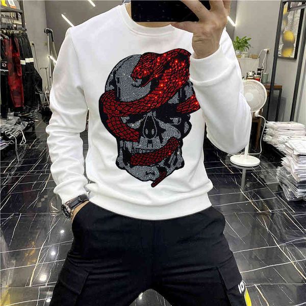 2021 new arrival winter men's sweatshirt casual fashion long sve rhintone warm oversized hoodie top, Black
2021 new arrival winter men's sweatshirt casual fashion long sve rhintone warm oversized hoodie top, Black