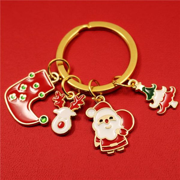 keychains merry christmas keychain santa claus elk tree shoes pendant charms colorful handbag keyring for women childrens gift, Silver
keychains merry christmas keychain santa claus elk tree shoes pendant charms colorful handbag keyring for women childrens gift, Silver