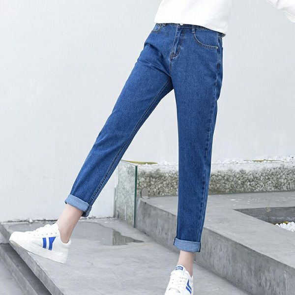 women's pants & capris fashion high waist boyfriend casual blue jeans women vintage pocket ankle-length harem streetwear cowboy denim t, Black;white
women's pants & capris fashion high waist boyfriend casual blue jeans women vintage pocket ankle-length harem streetwear cowboy denim t, Black;white