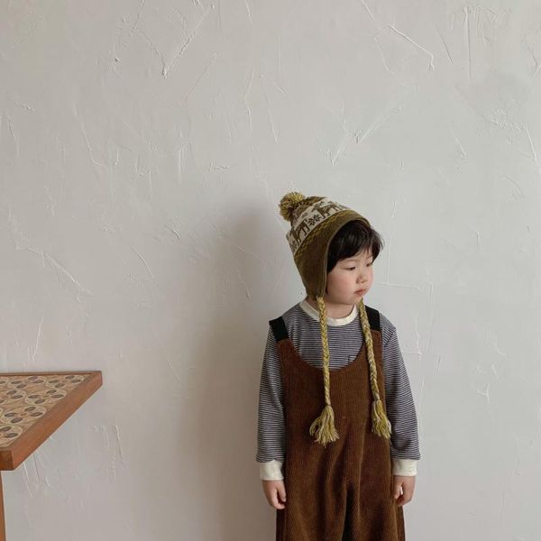 jumpsuits autumn boys and girls corduroy overseized overalls children soft loose casual suspender trousers 2-6y, Blue
jumpsuits autumn boys and girls corduroy overseized overalls children soft loose casual suspender trousers 2-6y, Blue