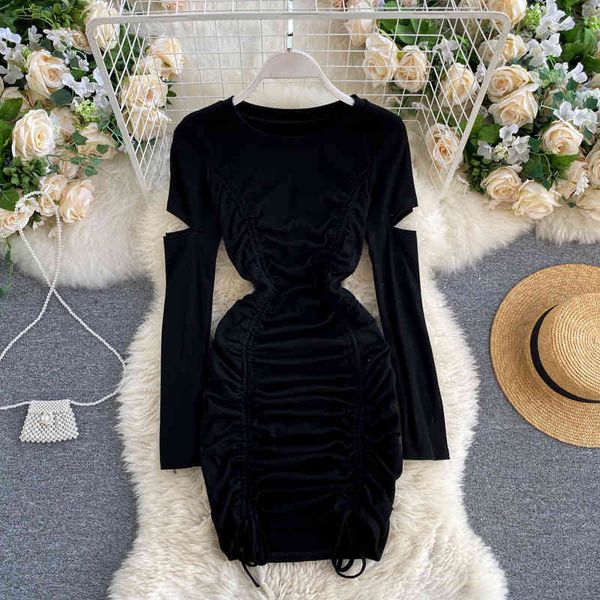 casual dresses mini female dress with string, round collar, transparent long sleeve, tie, casual, party dress, bodycon autumn auge, Black;gray
casual dresses mini female dress with string, round collar, transparent long sleeve, tie, casual, party dress, bodycon autumn auge, Black;gray