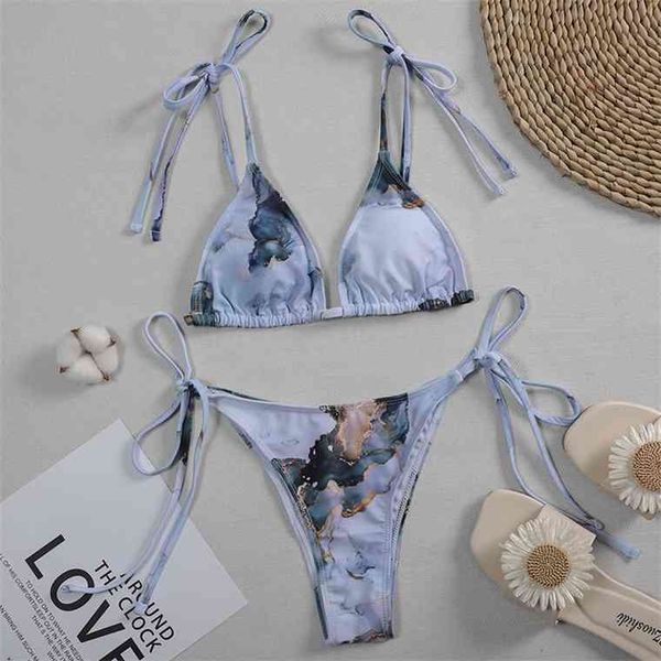 2021 marble print micro string bikini women swimsuit female swimwear two pieces bikini set tie knotted bather bathing suit swiming
2021 marble print micro string bikini women swimsuit female swimwear two pieces bikini set tie knotted bather bathing suit swiming