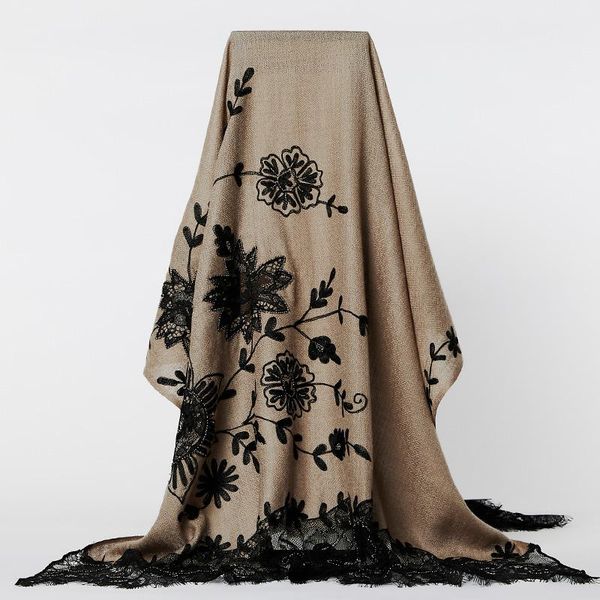 scarves japanese fashion retro india hand-embroidered eyelash lace hollow stitching wool scarf shawl to keep warm, Blue;gray
scarves japanese fashion retro india hand-embroidered eyelash lace hollow stitching wool scarf shawl to keep warm, Blue;gray