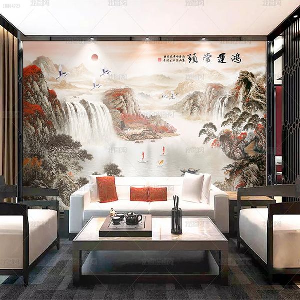 wallpapers chinese style flowing water makes money hongyun leading wallpaper bedroom ink landscape living room tv background wall mural
wallpapers chinese style flowing water makes money hongyun leading wallpaper bedroom ink landscape living room tv background wall mural