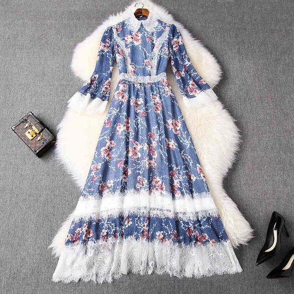 casual dresses new european and american women's dresses for spring nine-point sleeve lapels lace mosaic printing fashionable dress bkq, Black;gray
casual dresses new european and american women's dresses for spring nine-point sleeve lapels lace mosaic printing fashionable dress bkq, Black;gray