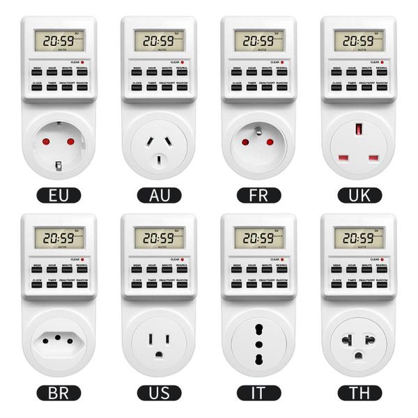 timers tm03 electronic digital timer switch socket kitchen outlet 24 hour programmable timing eu uk au us br fr it th plug
timers tm03 electronic digital timer switch socket kitchen outlet 24 hour programmable timing eu uk au us br fr it th plug