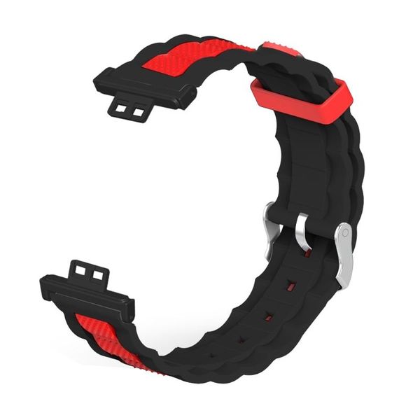 watch bands sport band wave pattern soft silicone wristband strap for-huawei fit, Black;brown
watch bands sport band wave pattern soft silicone wristband strap for-huawei fit, Black;brown