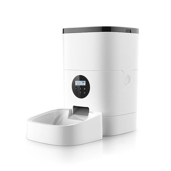 dog bowls & feeders pet feeder 6l intelligent automatic feeding wifi video version cat app control voice recording timing
dog bowls & feeders pet feeder 6l intelligent automatic feeding wifi video version cat app control voice recording timing