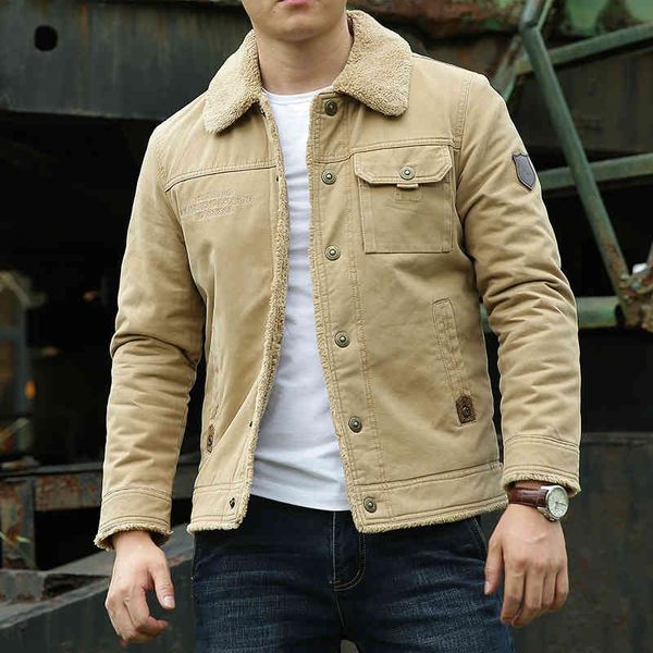 bomber new 's winter coat plus ve thickening green middle-aged casual short tooling loose et men, Black;brown
bomber new 's winter coat plus ve thickening green middle-aged casual short tooling loose et men, Black;brown