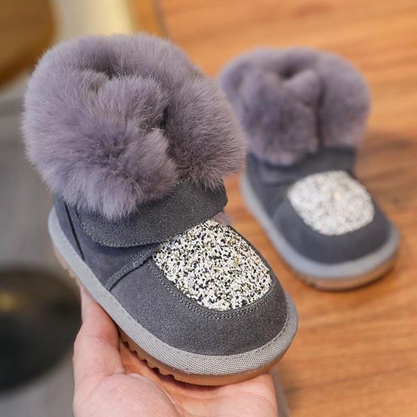 boots winter children snow infant toddler plush thick shoes girls soft soles non-slip warm cotton baby kids short, Black;grey
boots winter children snow infant toddler plush thick shoes girls soft soles non-slip warm cotton baby kids short, Black;grey