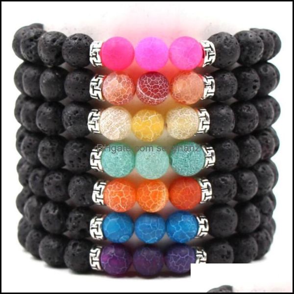 bracelets charm natural volcanic stone elastic bracelet seven chakras energy handmade beaded for men or women jewelry wholesale beaded, stra, Black
bracelets charm natural volcanic stone elastic bracelet seven chakras energy handmade beaded for men or women jewelry wholesale beaded, stra, Black