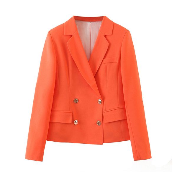 fashion women jacinth short blazer long sleeve korea style female feminino office ladies autumn outwear 210430, White;black
fashion women jacinth short blazer long sleeve korea style female feminino office ladies autumn outwear 210430, White;black