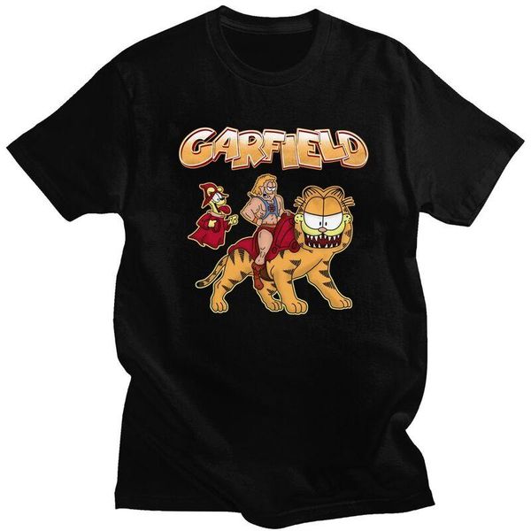 men's t-shirts classic garfield of the universe t shirt men short-sleeve funny cat casual tee pre-shrunk cotton tshirts merch, White;black
men's t-shirts classic garfield of the universe t shirt men short-sleeve funny cat casual tee pre-shrunk cotton tshirts merch, White;black