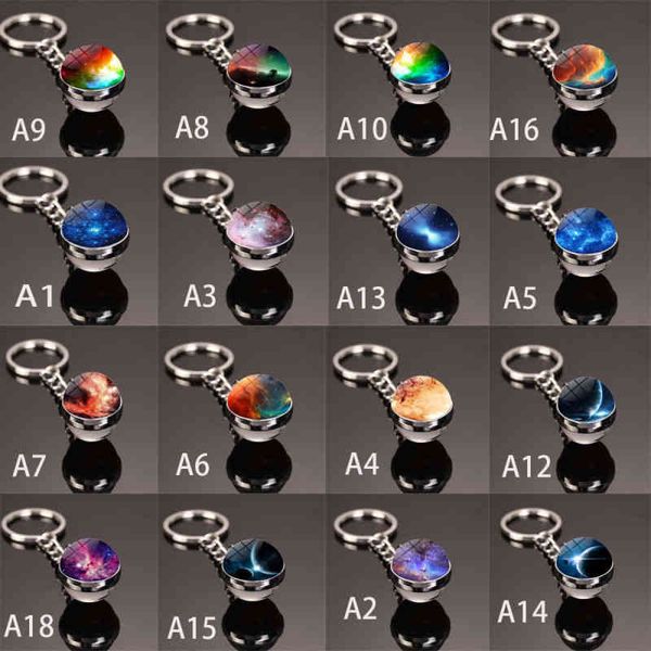 keychains creative anime universe galaxy nebula double-sided luminous glass ball keychain planet pendant key chain gifts, Silver
keychains creative anime universe galaxy nebula double-sided luminous glass ball keychain planet pendant key chain gifts, Silver
