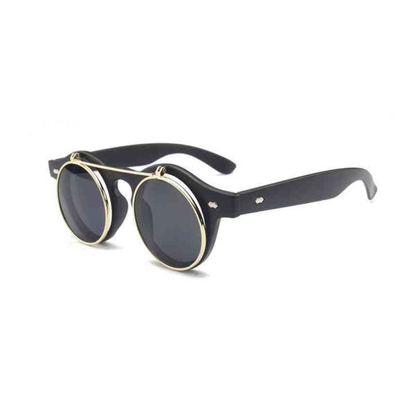 2015 new sunglass trend punk flip sunglass fashion round frame sunglass 8008, White;black
2015 new sunglass trend punk flip sunglass fashion round frame sunglass 8008, White;black