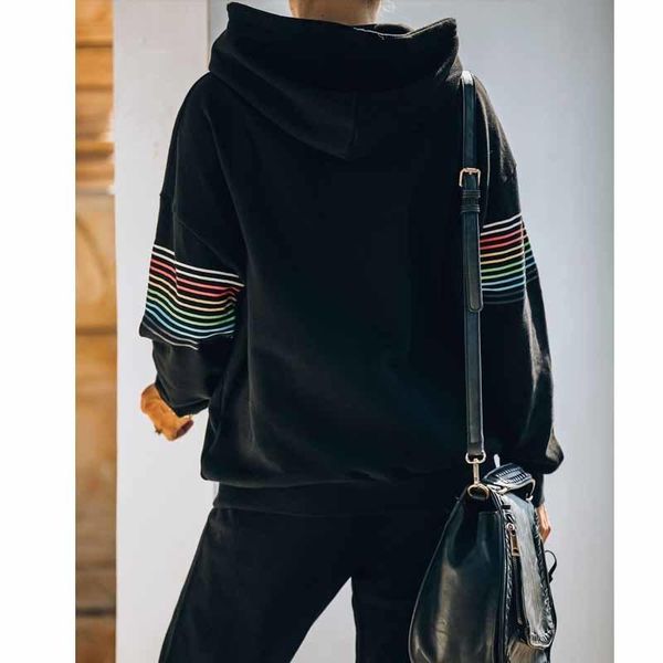 women's hoodies & sweatshirts tracksuit 2 piece set pullover hoodie+pants sports suit female autumn winter sweatshirt sets keep warm su, Black
women's hoodies & sweatshirts tracksuit 2 piece set pullover hoodie+pants sports suit female autumn winter sweatshirt sets keep warm su, Black