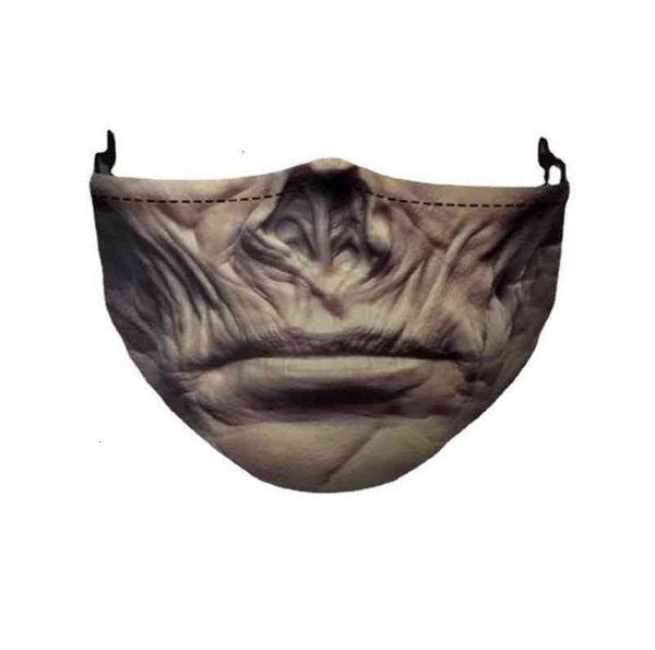men's and women's breathable dust-proof halloween mask washable digital printed cloth mask can be fixed
men's and women's breathable dust-proof halloween mask washable digital printed cloth mask can be fixed