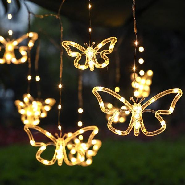 strings led butterfly curtain string lights christmas fairy lighting for outdoor holiday xmas party home decoration battery
strings led butterfly curtain string lights christmas fairy lighting for outdoor holiday xmas party home decoration battery