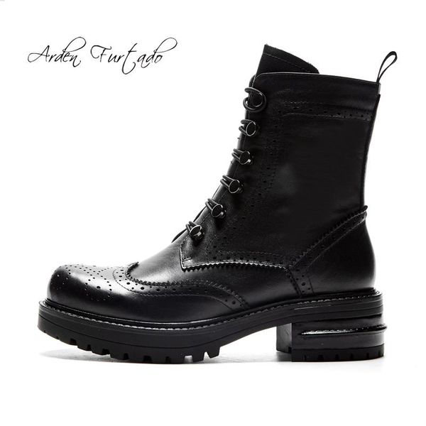 boots fashion women's shoes winter 2021 zipper round toe concise mature genuine leather matin, Black
boots fashion women's shoes winter 2021 zipper round toe concise mature genuine leather matin, Black