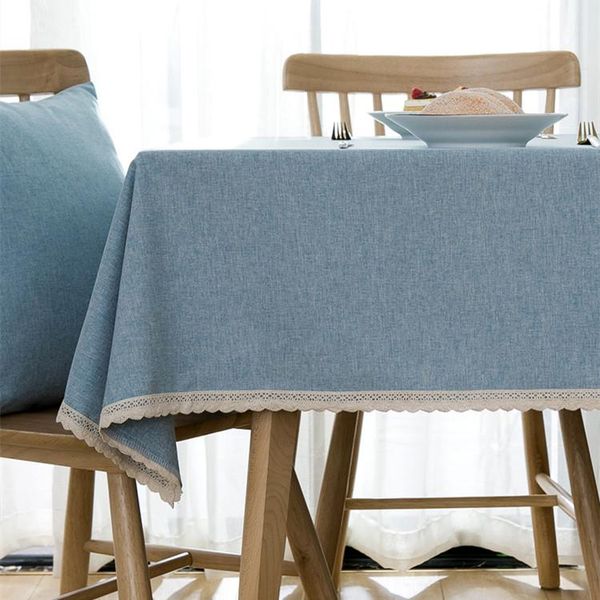 table cloth plain cotton linen lace selvage waterproof oilproof thick rectangular wedding dining cover
table cloth plain cotton linen lace selvage waterproof oilproof thick rectangular wedding dining cover