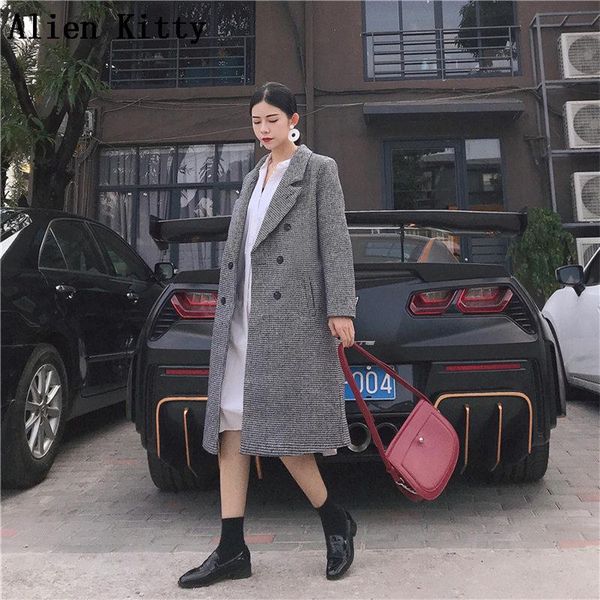 women's trench coats alien kittty 2021 autumn coat workwear women comfortable black windbreaker outerwear plaid elegant overcoat female, Tan;black
women's trench coats alien kittty 2021 autumn coat workwear women comfortable black windbreaker outerwear plaid elegant overcoat female, Tan;black
