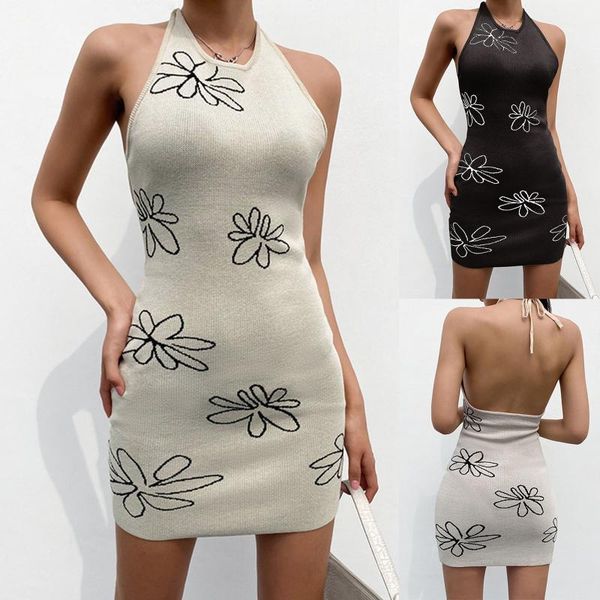 casual dresses women floral print backless halter sleeveless skinny knitted crochet o neck mini dress vestido vestidos sukienki elbise jurke, Black;gray
casual dresses women floral print backless halter sleeveless skinny knitted crochet o neck mini dress vestido vestidos sukienki elbise jurke, Black;gray