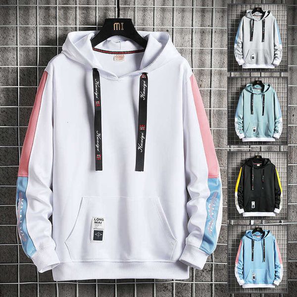 trend sweater tracksuits autumn splicing men's sportswear slim korean casual top, Gray
trend sweater tracksuits autumn splicing men's sportswear slim korean casual top, Gray