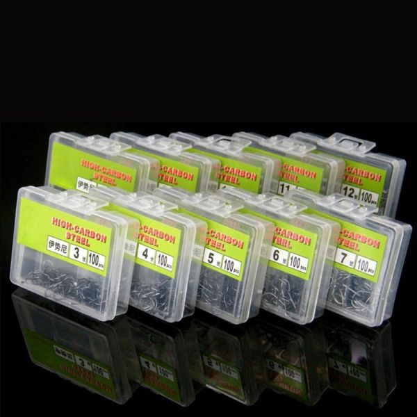 fishing hooks 100/50 pcs/box high carbon steel fishs barbed lake river ocean efficiency ahpu
fishing hooks 100/50 pcs/box high carbon steel fishs barbed lake river ocean efficiency ahpu